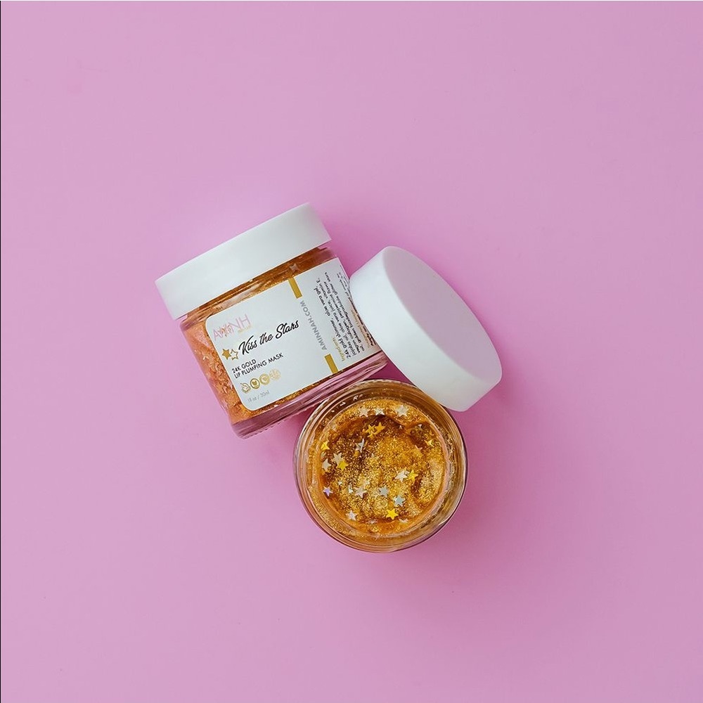 ❤️ NEW! Kiss The Stars 24K Gold Lip Mask - Picture 5 of 5